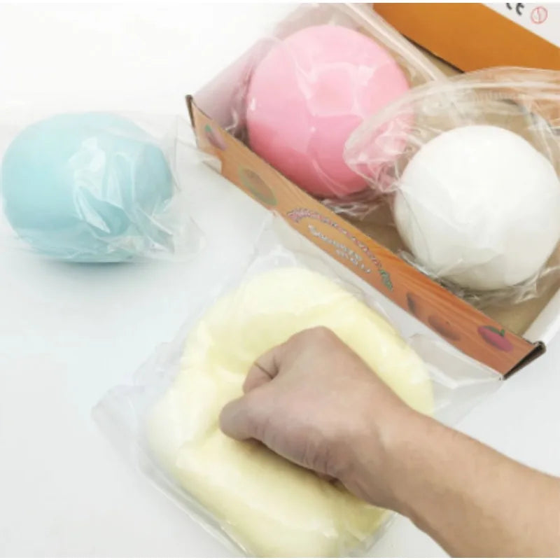 10Cm Mochi Taba Squshy Extra Large Giant Fluid Cheese Ball Slow Rebound Stress Ball Adult Stress Relief Kids Festival Paty Gift