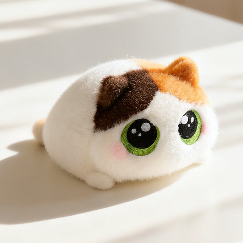 Plush Cat Squishy – Super Soft Stress Relief Companion | Stackable Squeeze Toy