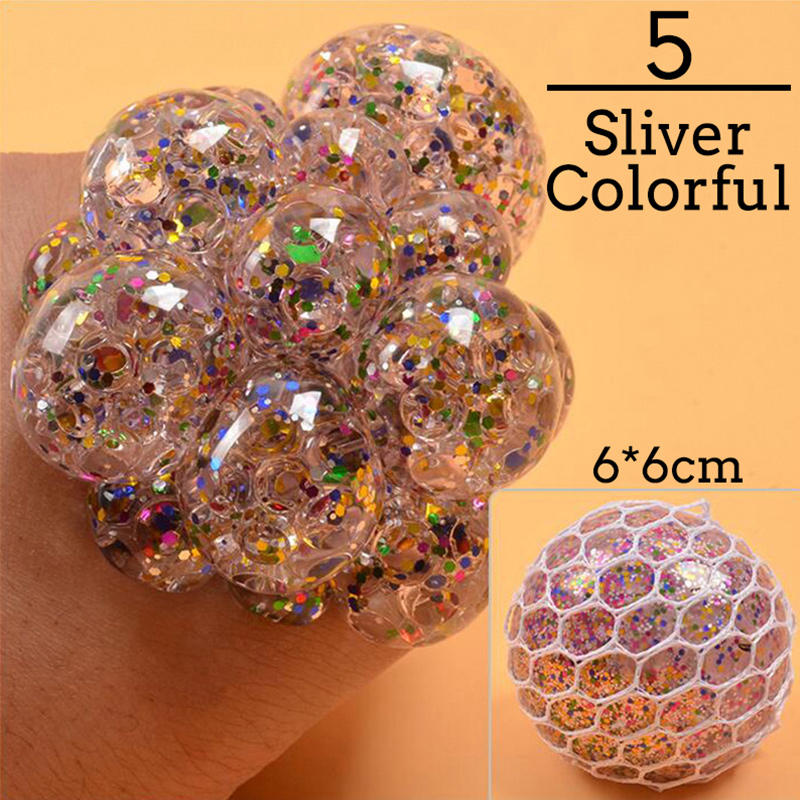Colorful Grape Ball Antistress Toys Squishy Squish Toy Squeeze Relief Anti-stress Kids Funny Things Prank Jokes for Adults Gifts