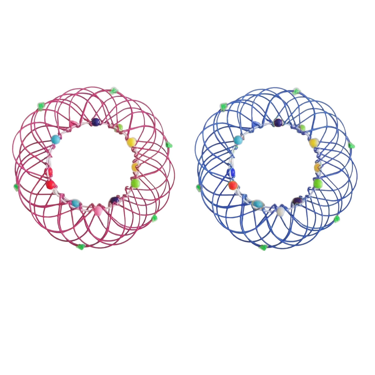 Fidget Toys Popit Make Magic Steel Iron Ring Decompression Flexible Basket Soft Magical Toys Anti Stress Kids Gifts Juguetes
