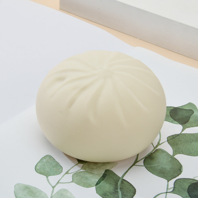Steamed Bun Squishy – Slow Rise Stress Ball | Super Satisfying Squeeze Toy