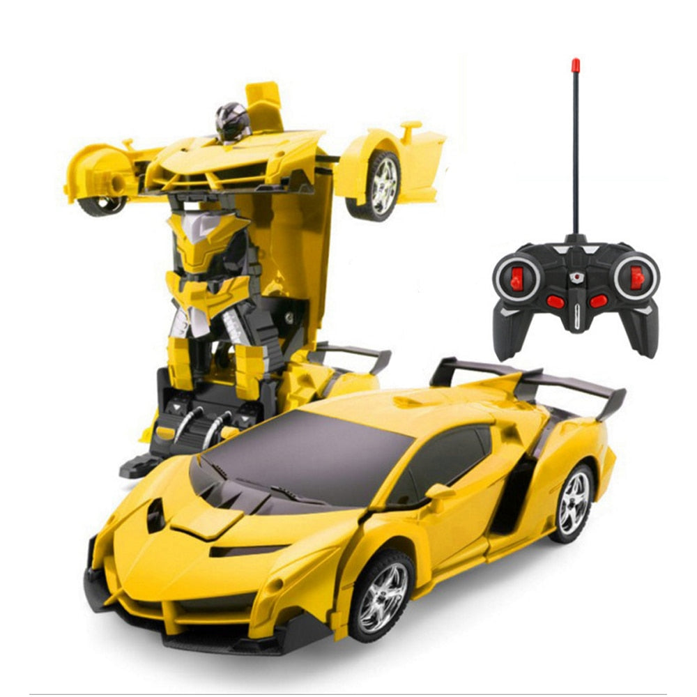 Car Transformation Robots Sports Vehicle Model Robots Toys Cool Deformation Car Kids Toys Gifts For Boys