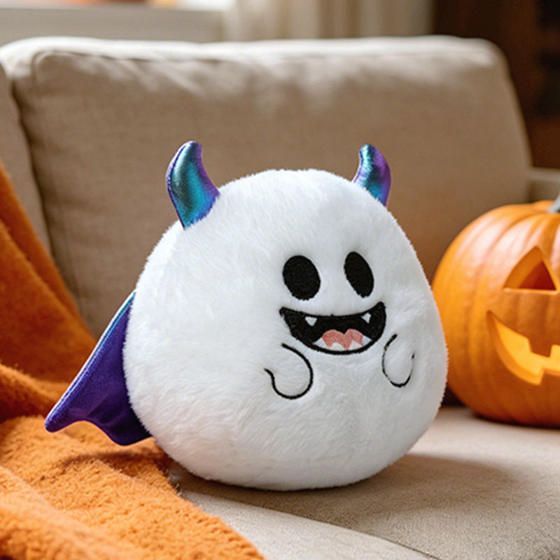 Halloween Series Plush Toys Pumpkin, Funny Cute Big Spider, Bat, Ghost Dolls
