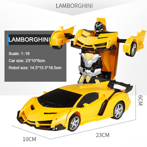 Car Transformation Robots Sports Vehicle Model Robots Toys Cool Deformation Car Kids Toys Gifts For Boys