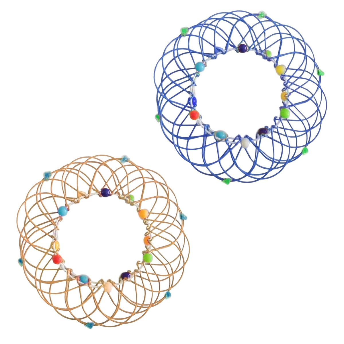 Fidget Toys Popit Make Magic Steel Iron Ring Decompression Flexible Basket Soft Magical Toys Anti Stress Kids Gifts Juguetes