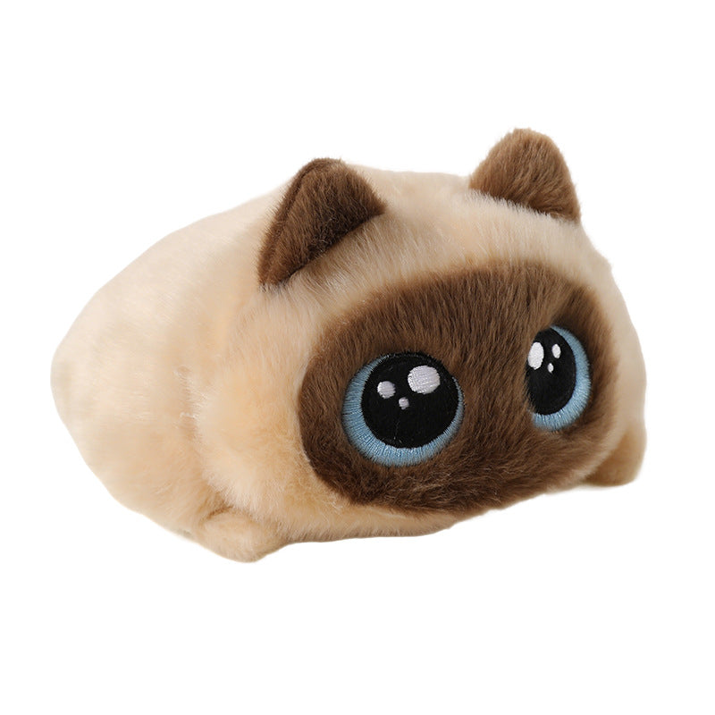 Plush Cat Squishy – Super Soft Stress Relief Companion | Stackable Squeeze Toy