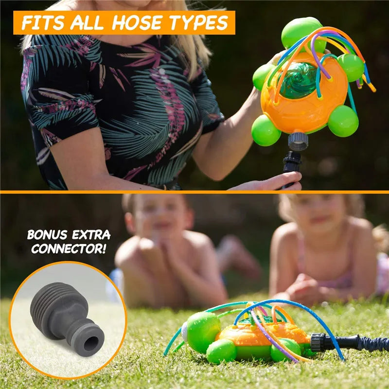 Summer Cool Fun Bath Toys Ball Water Squirting Sprinkler Baby Bath Shower Kids Toys